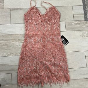 NWT Express Lace Bodice Top Dress